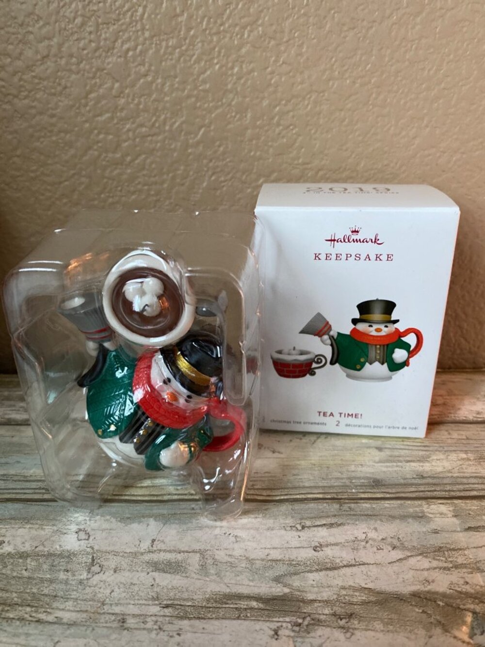 Set of 5 Hallmark Keepsake "Tea Time" Ornaments 2016 - 2020 NEW in Box - Picture 6 of 16